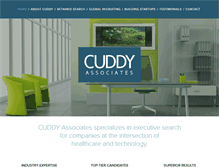 Tablet Screenshot of cuddysearch.com